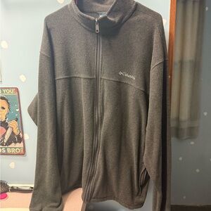 Columbia Black Fleece Jacket XXL
